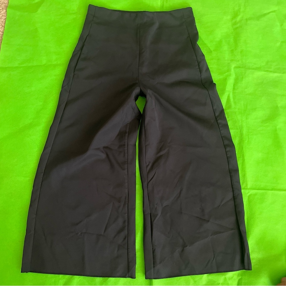 Carbon38 Black wide leg Trousers XS